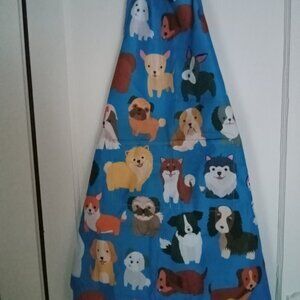 Dog Breed Nylon heavy durable Apron, Barbeque, Dog grooming apron New
